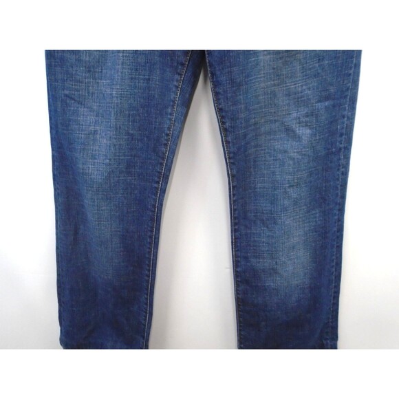 Armani Emporio Mens Jeans Size 32 (34x31) Blue Denim Relaxed Fit Straight Leg - Picture 7 of 16